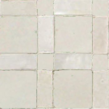 Mosaic House Moroccan tile Fes MJD 1 White  solid zellige, mosaic, zellij, field, pattern, glaze, simple, classic 